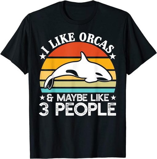 Funny Orca Lover Graphic for Women Men Kids Whale T-Shirt