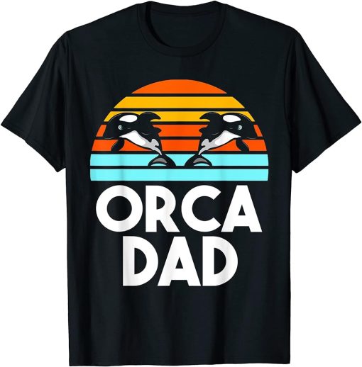 Mens Orca Dad Orca Dad T-Shirt