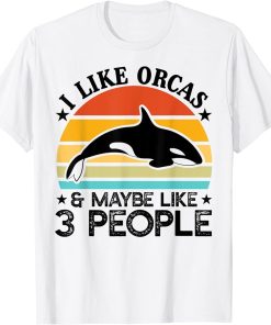 Funny Orca Lover Graphic for Women Men Kids Whale T-Shirt