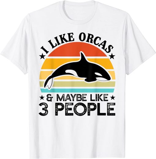 Funny Orca Lover Graphic for Women Men Kids Whale T-Shirt