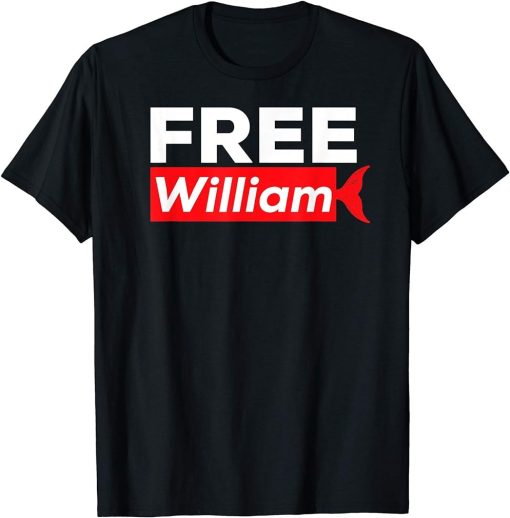 Free William Funny Whale Movie T-Shirt